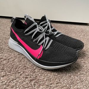 Nike Zoom Fly Flyknit Women 'BlackHyper Pink' Size‎ 9